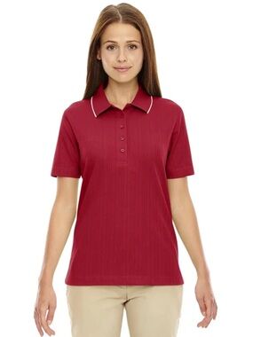 Ladies’ Ash City Edry™ Cotton Blend Performance Polo-Crimson